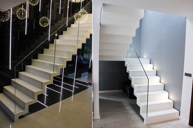 Folded Zig Zag stairs