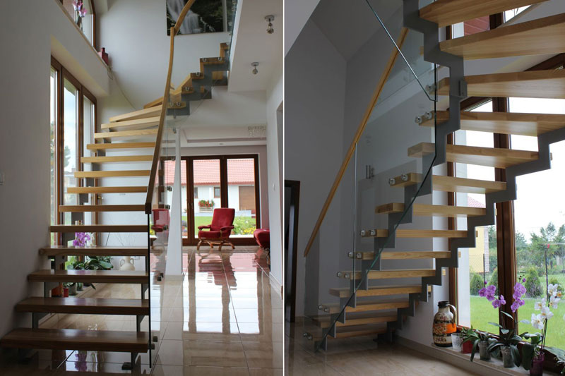 Zig Zag stairs